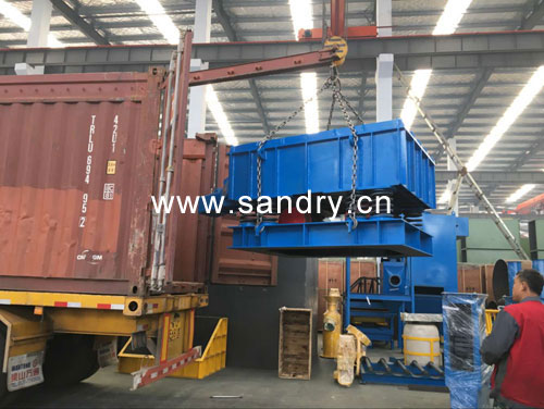 砂处置装车发货