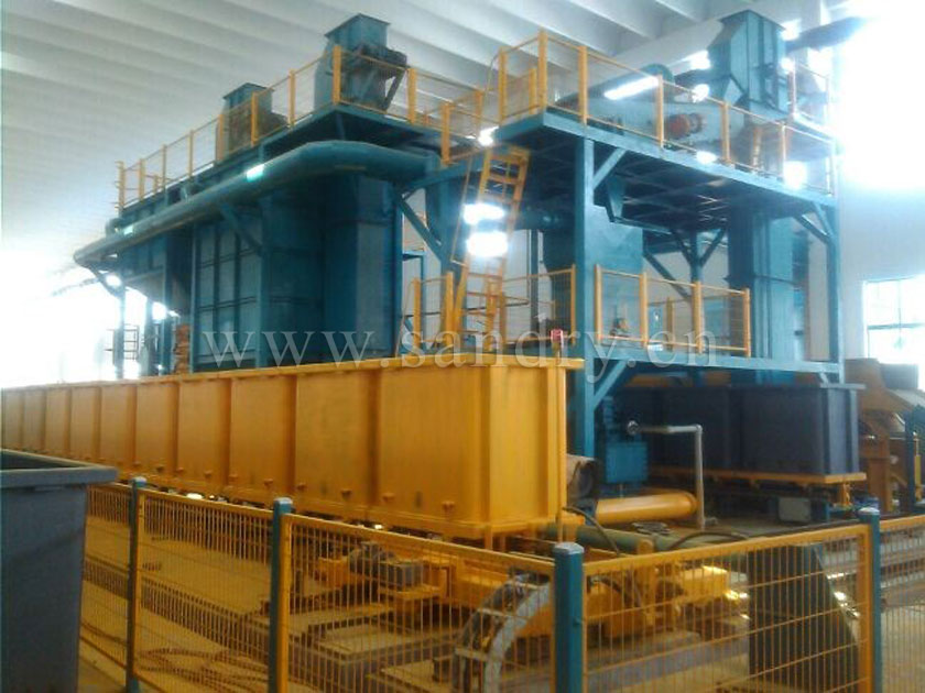 隐没模铸造设备